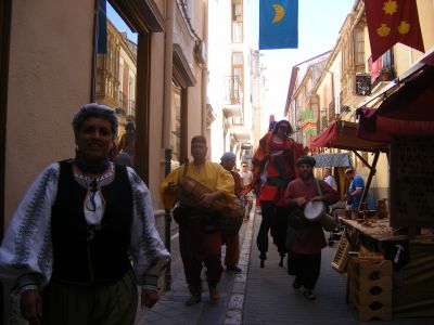 mercado medieval en Medina de Rioseco