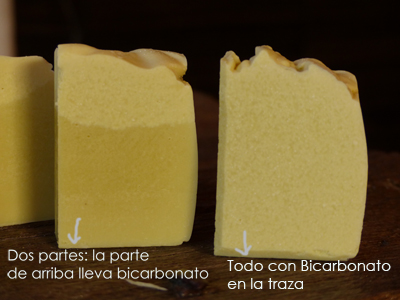 Castilla con bicarbonato 6% (uno sólo la capa de arriba)